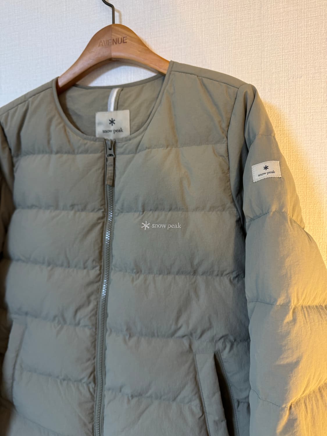 [S]스노우피크 경량패딩 올리브 상품이미지3