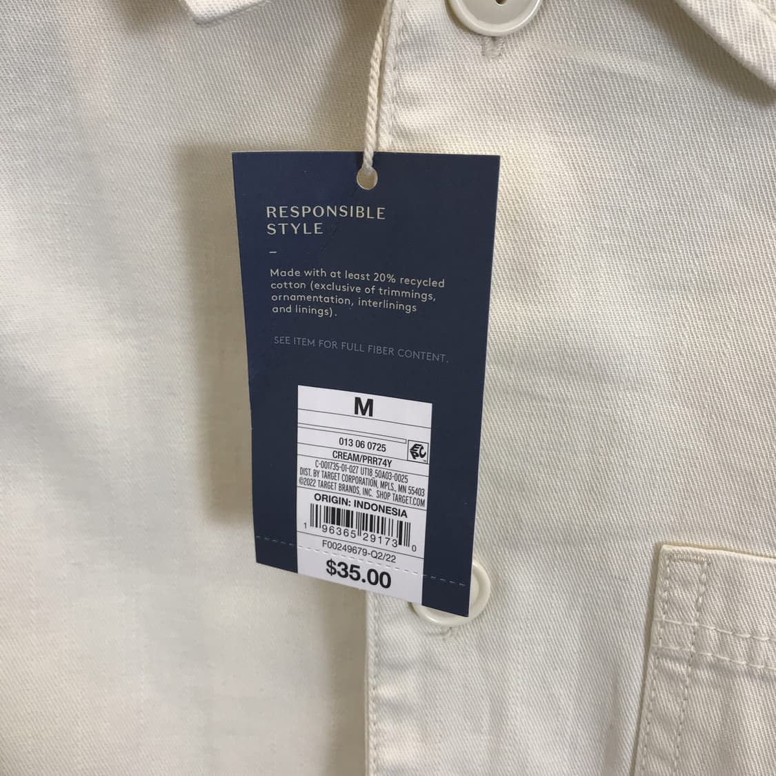 Universal thread 프렌치 워크자켓 새상품 [M] 상품이미지3