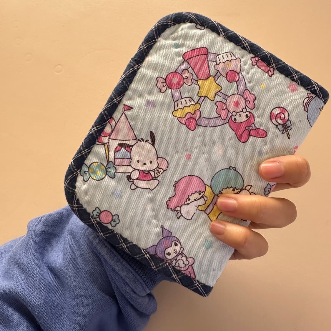 산리오 캐릭터 여권파우치 / 여권케이스 / 다이어리파우치 /핸드메이드 상품이미지5