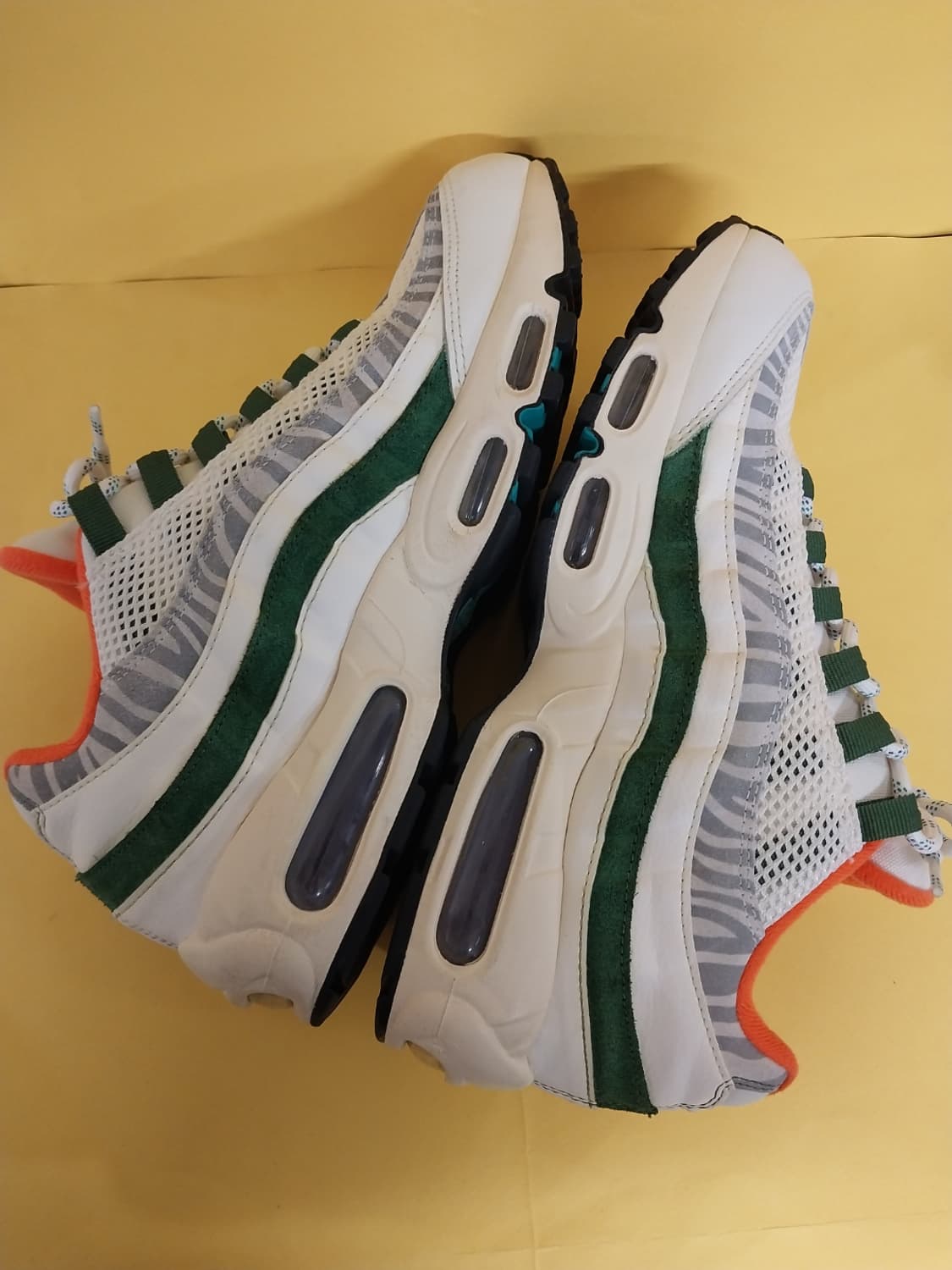 남성 나이키 에어맥스 95 에라 뉴그린 스니커즈, 운동화 (270) 상품이미지7
