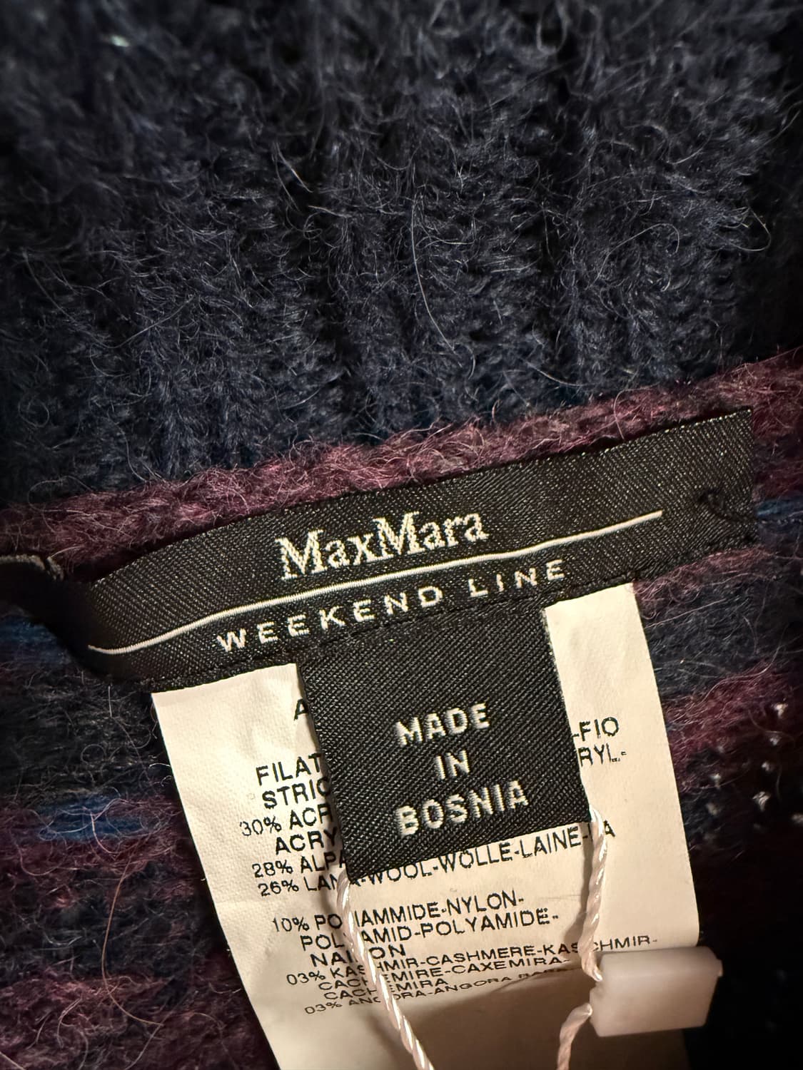 막스마라 위켄드라인 숄카라 니트 케이프 상품이미지4