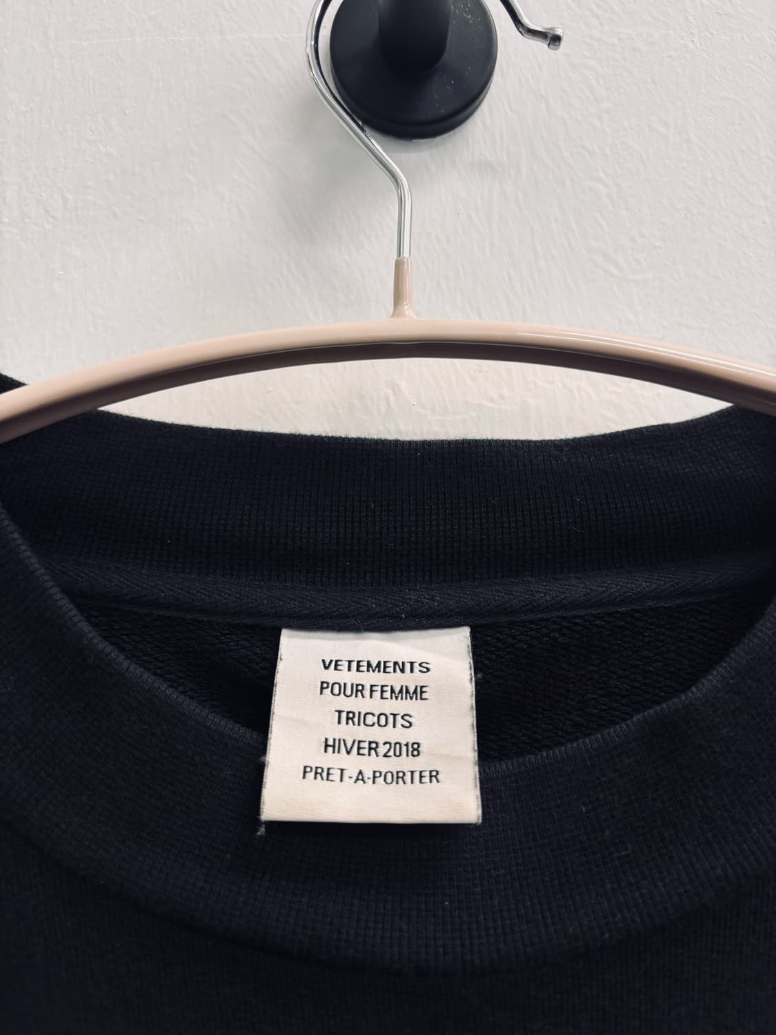 VETEMENTS 베트멍 브로 오버핏 스웻셔츠 상품이미지3