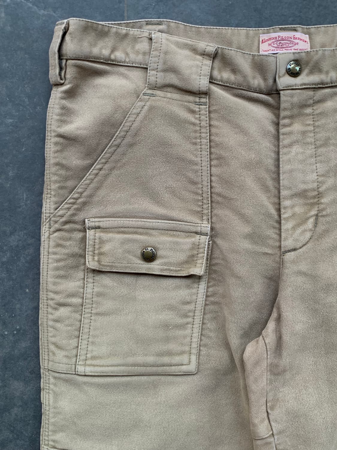 00s 필슨 몰스킨 부쉬 팬츠 상품이미지2