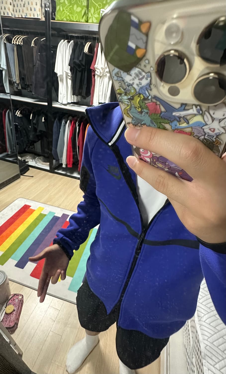 나이키 테크플리스 네이비 상품이미지1