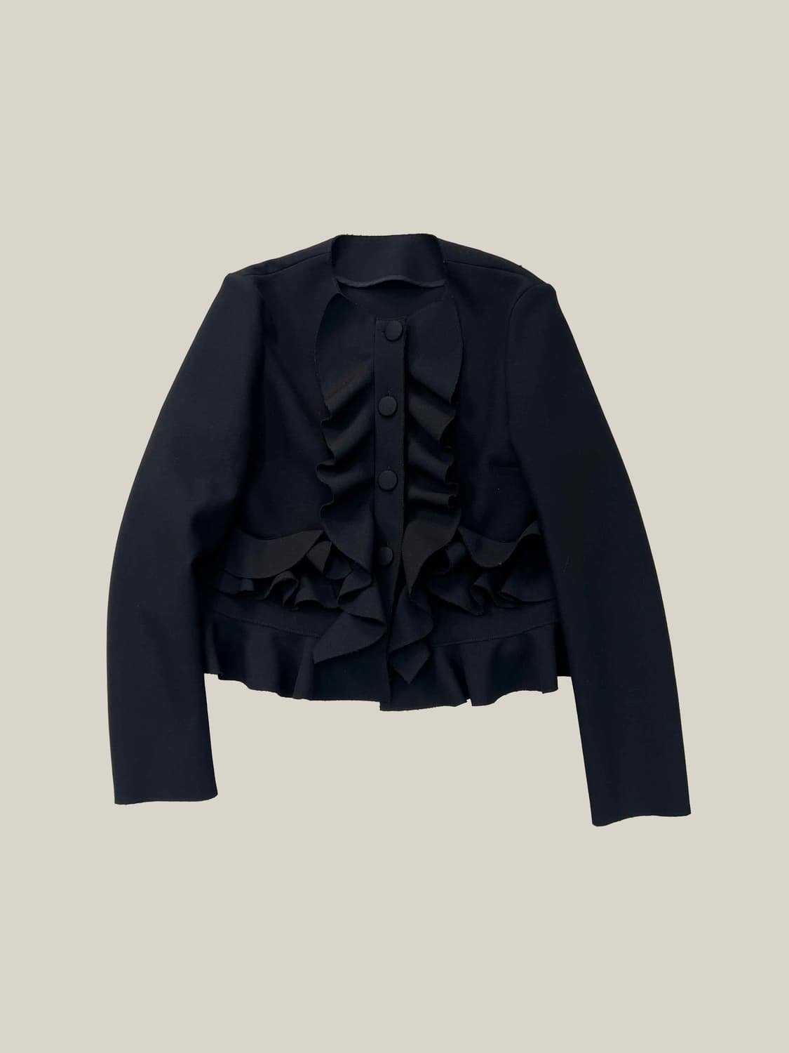 MSGM 러플 셔링 자켓 상품이미지1