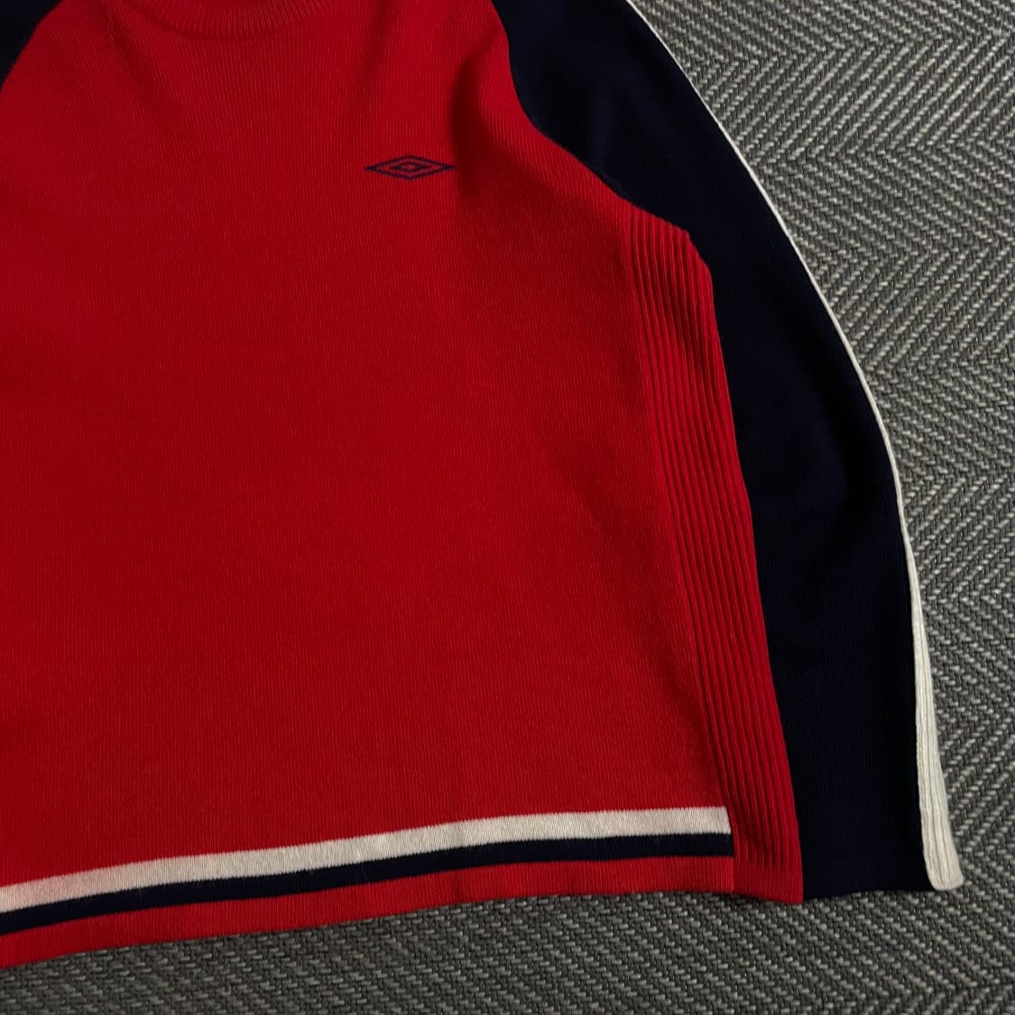 00s 엄브로 잉글랜드 국대 레트로 니트o 3820 상품이미지4