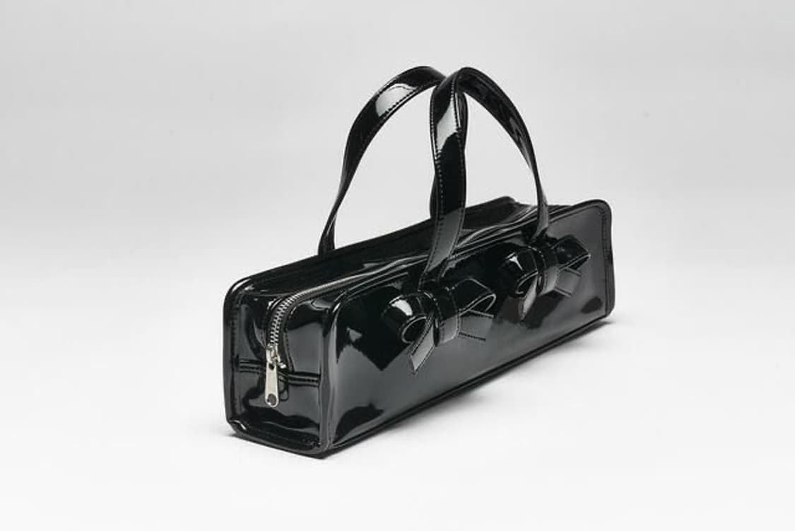 꼼데가르송 에나멜 리본백 상품이미지1