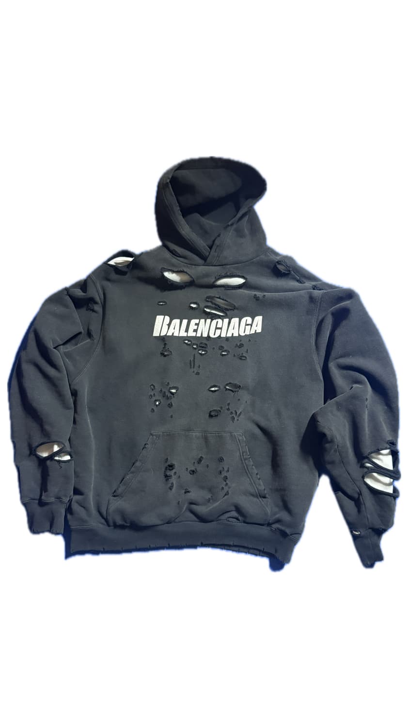 발렌시아가 디스트로이드 후드 xxs  상품이미지1