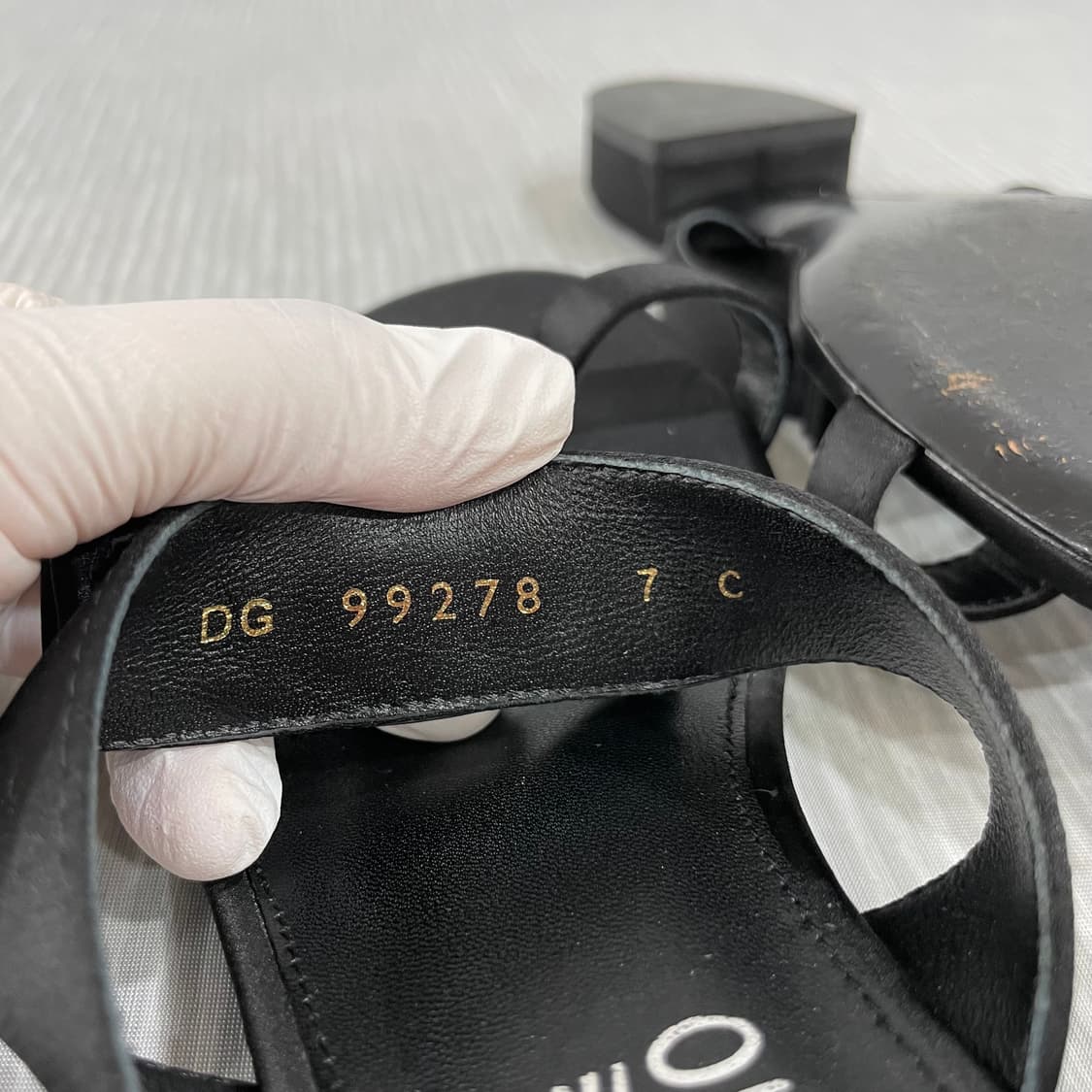 674) 페라가모 바라 보우 슬라이드 샌들 235mm 상품이미지9
