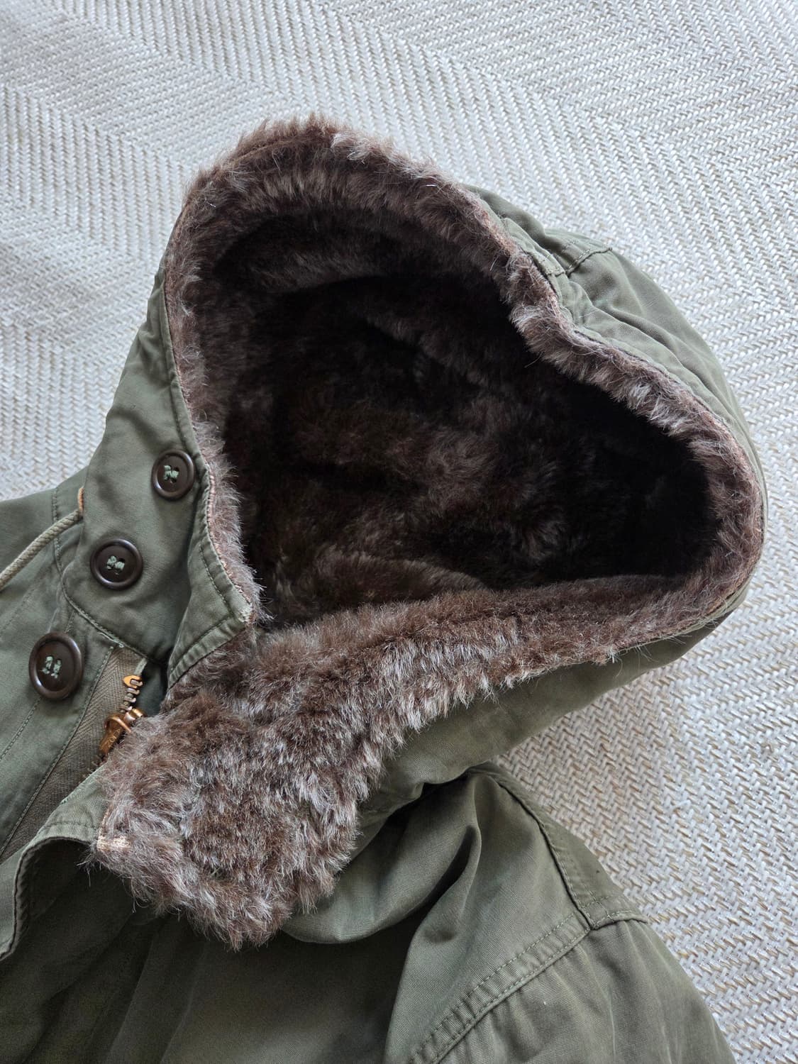 40s OG 장진호 M-47 파카 초기형
 상품이미지3