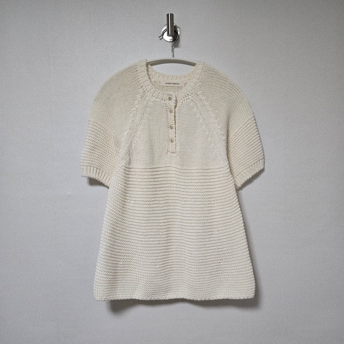 낫띵리튼 보니 숏 코튼 니트 / 여성 니트/ 여자 니트 상품이미지2