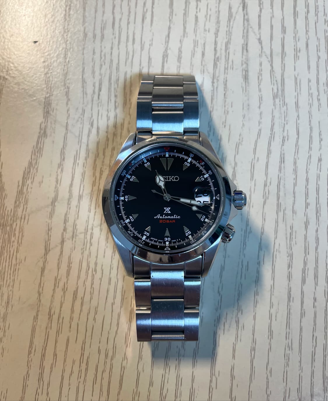 세이코 알피니스트 spb117j 상어이빨 인덱스 상품이미지2