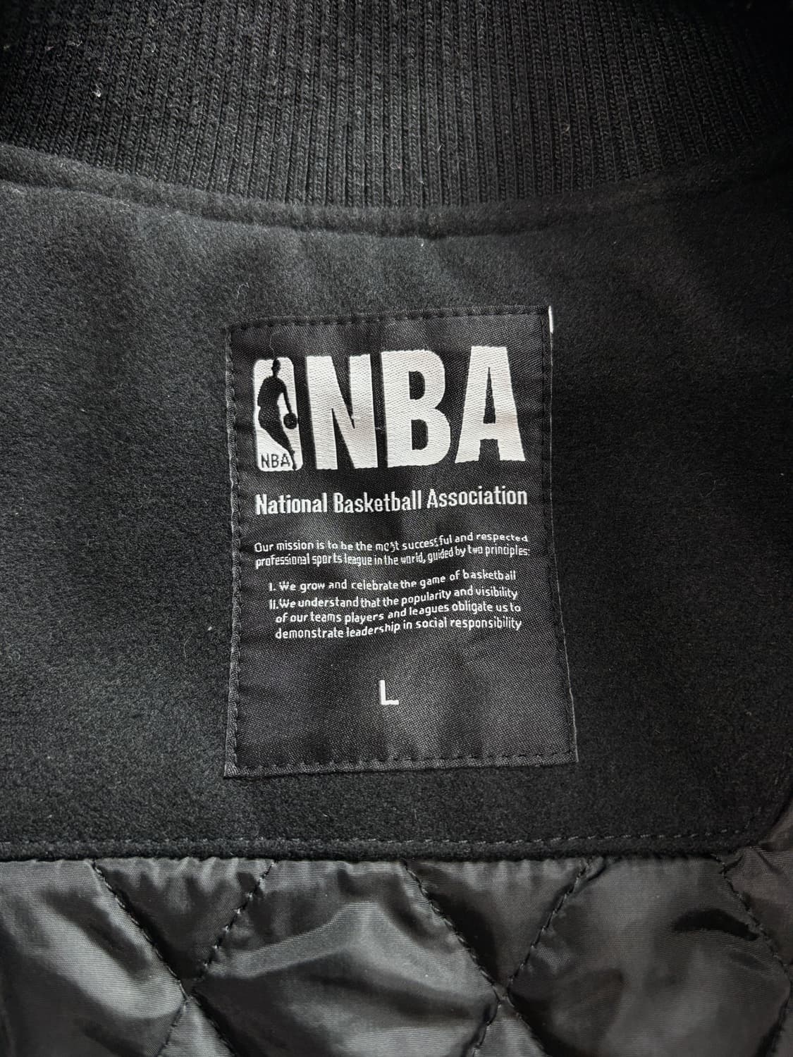 NBA 시카고 불스 바이핑 울 바시티 스타디움 자켓 3426 상품이미지4