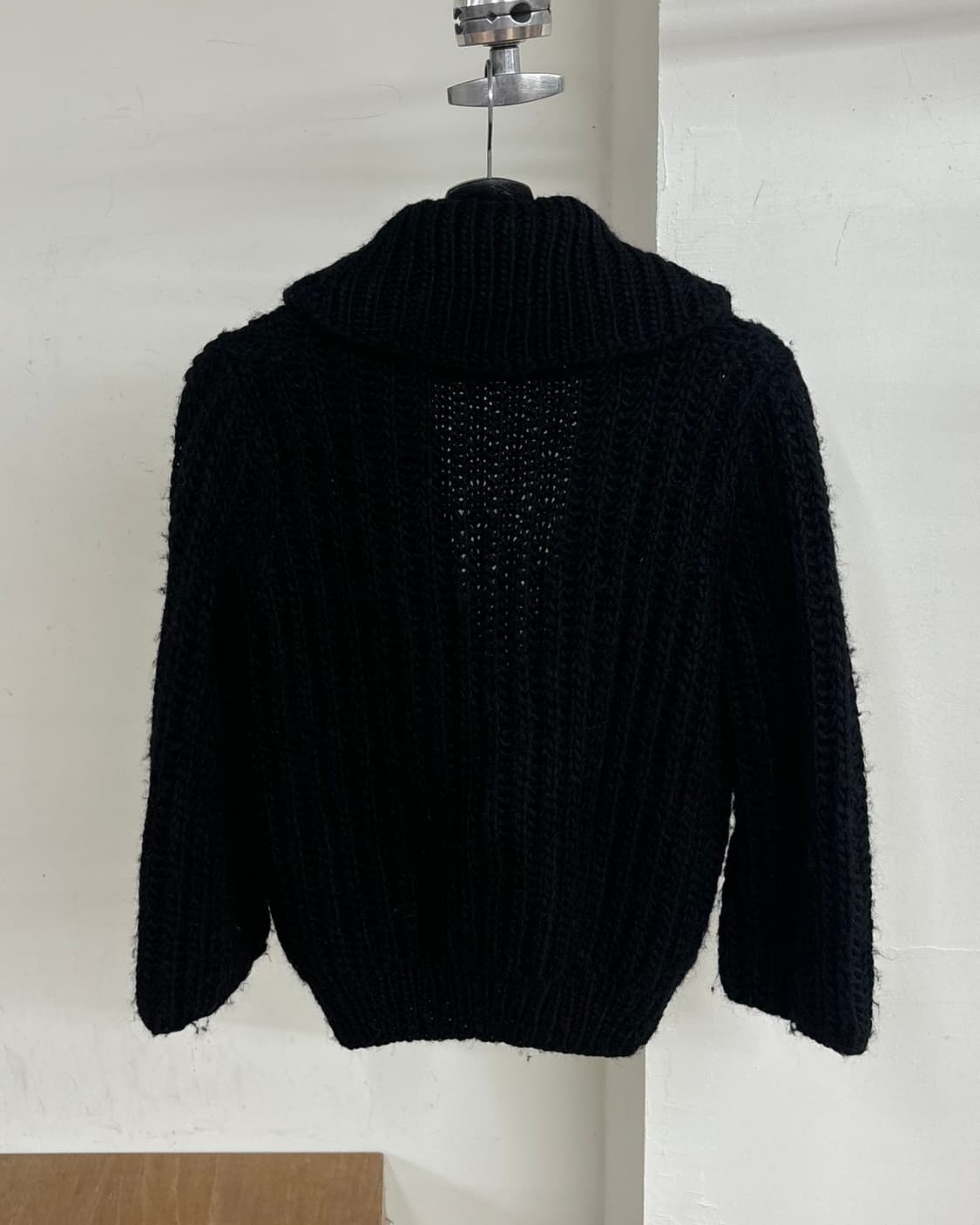 돌체 앤 가바나 버진 울 숄 칼라 가디건 상품이미지6