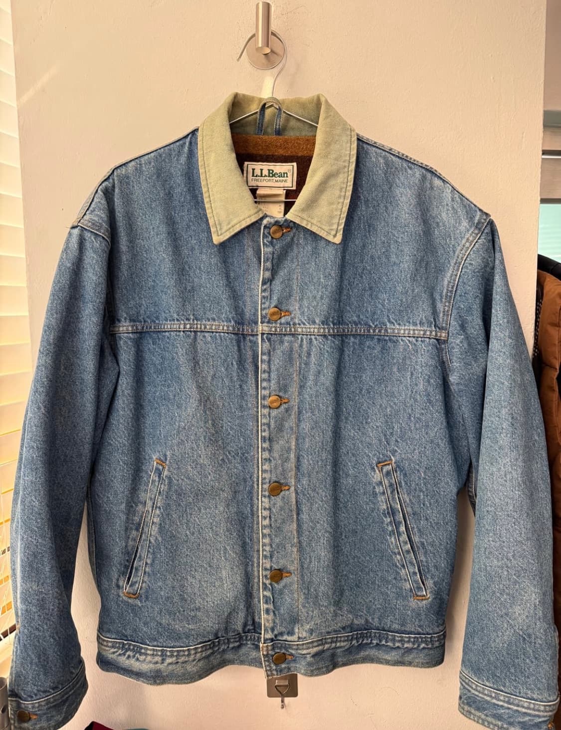 XL) Llbean 엘엘빈 블랭킷 안감 데님자켓 상품이미지1