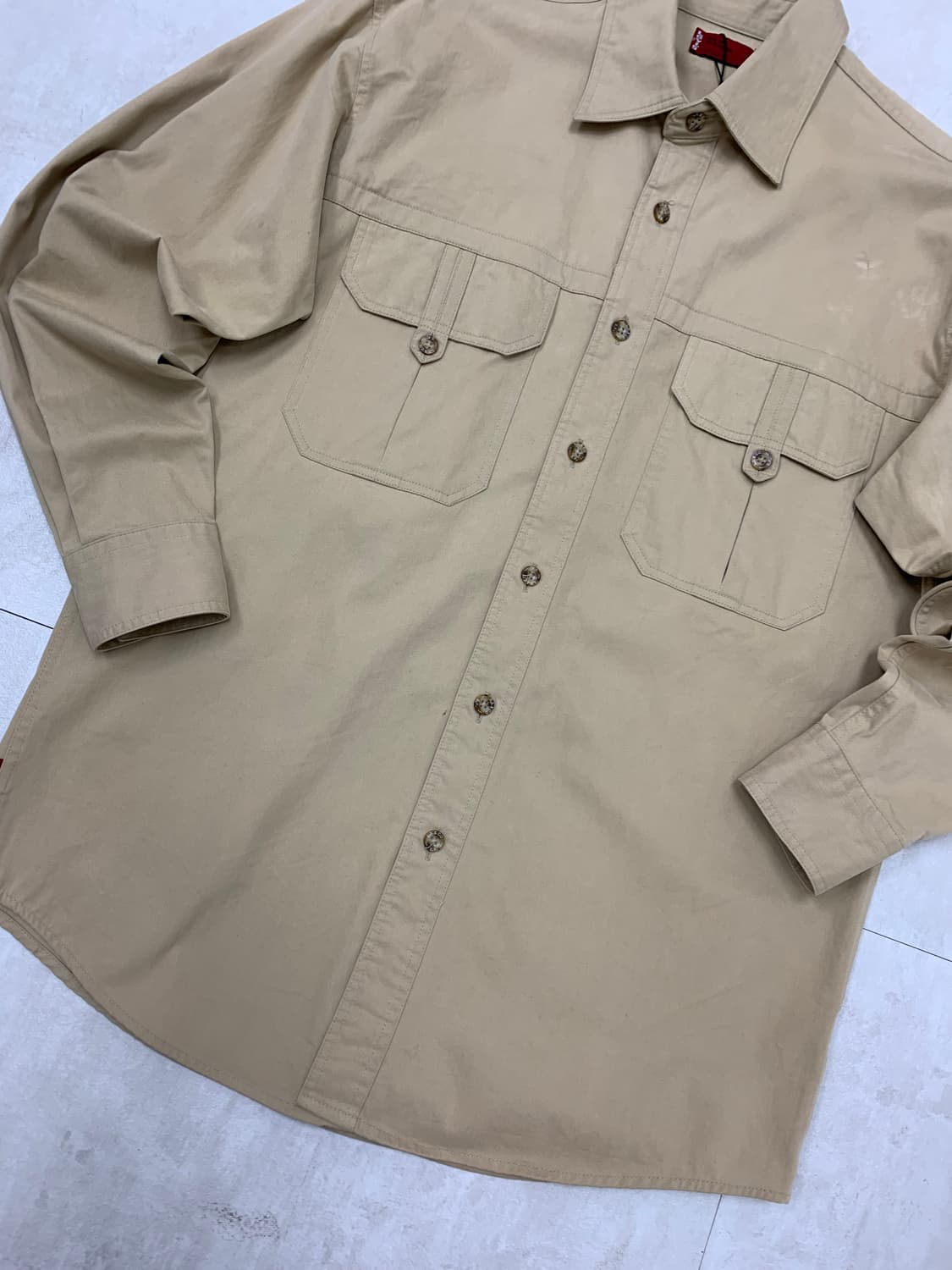 리바이스 베이지 셔츠 #680 상품이미지3