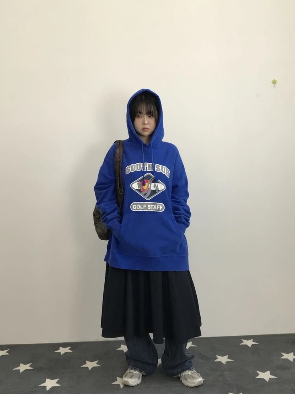 Champion Reverse Weave Hoodie Blue 상품이미지2