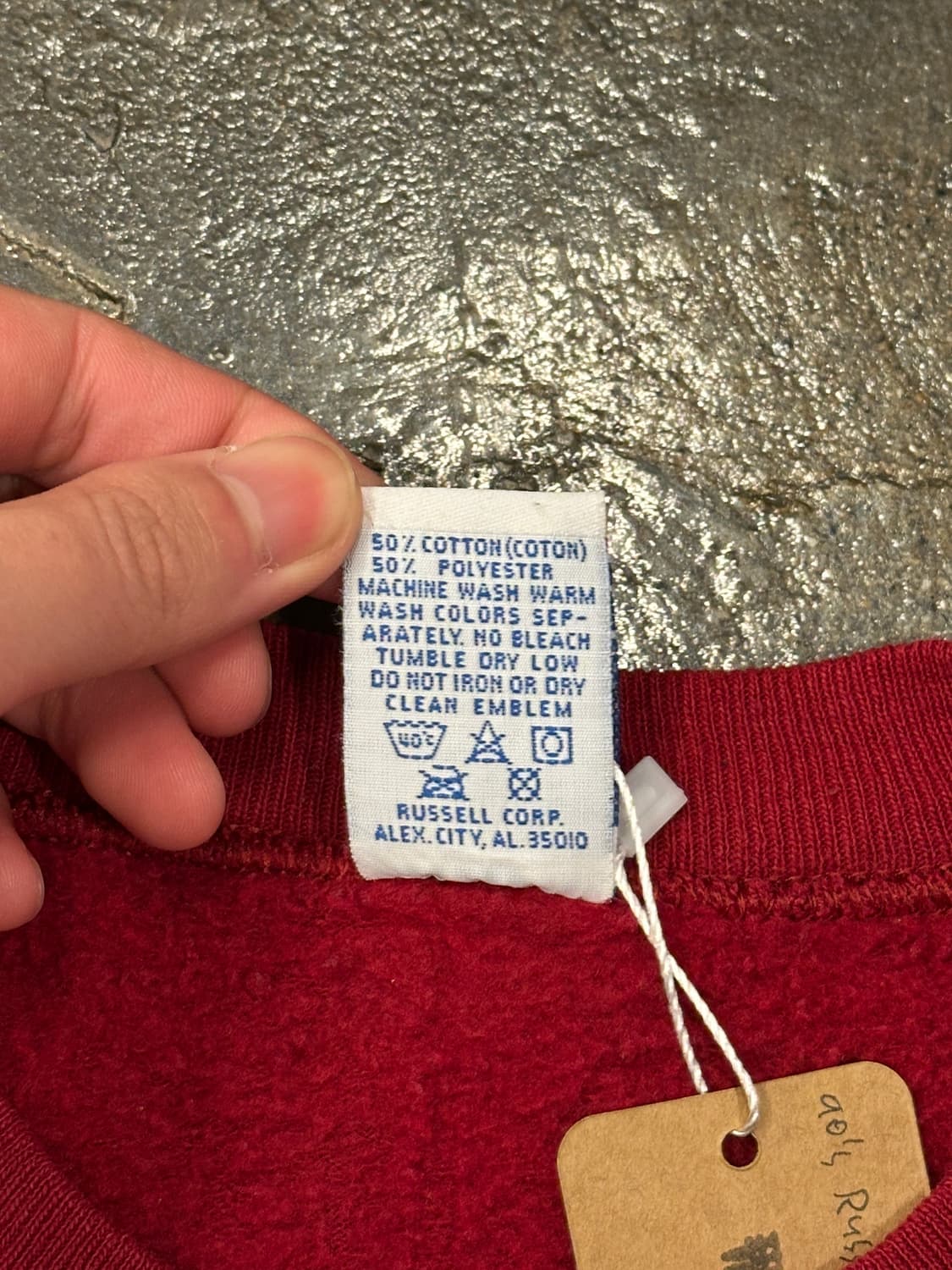 90s Made in USA Russell 러셀 스웻셔츠 L 상품이미지6