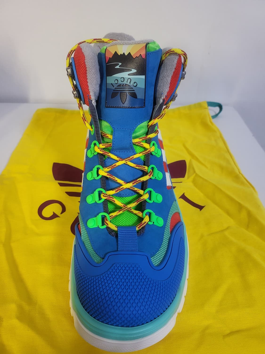 구찌 X 아디다스 레이스업부츠 멀티컬러 사이즈 10 상품이미지2