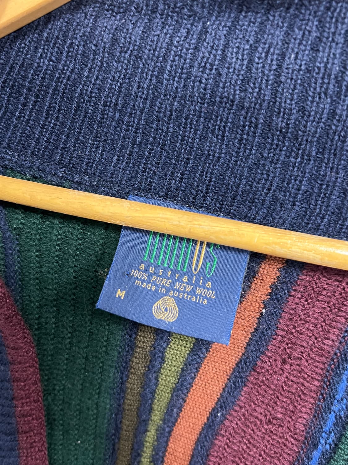 Limnos 오스트렐리아 빈티지 쿠지 스타일 꽈배기 니트 가디건 상품이미지4