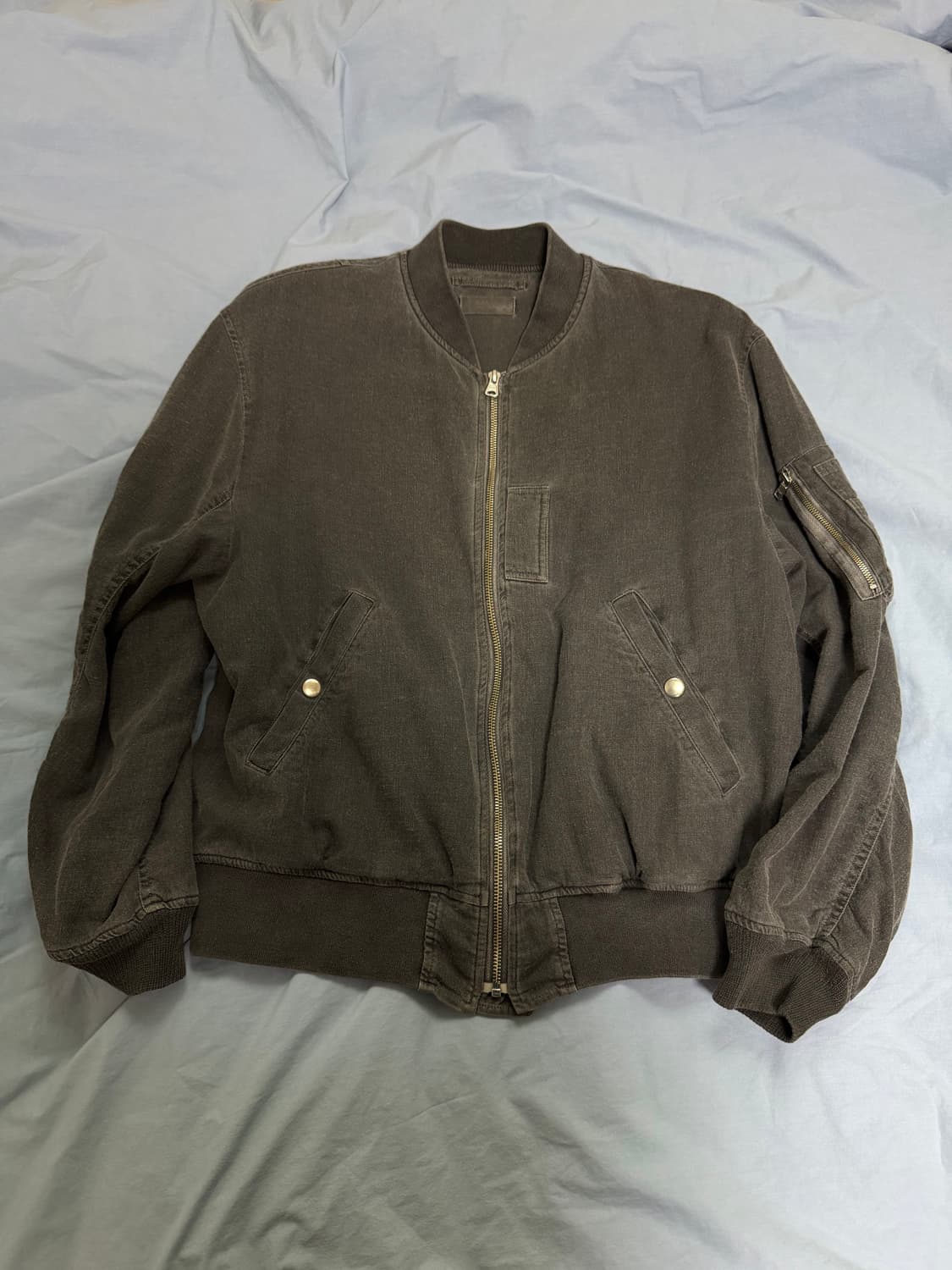 ham 에비에이터 MA-1 다이드 차콜 상품이미지4