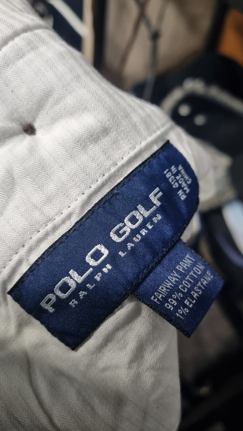 레트로 폴로(랄프로렌) 골프 코듀로이(골덴) 윈터팬츠 34 상품이미지3