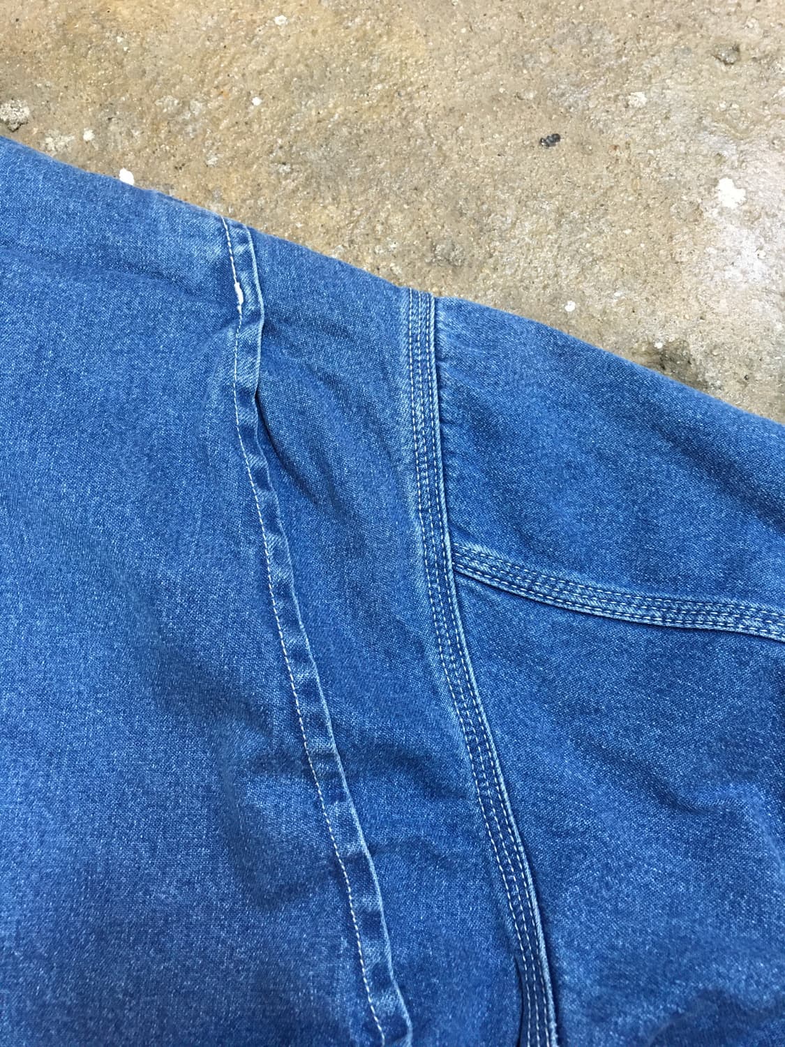 칼하트 WIP OG 디트로이트 블루 스톤워시드 상품이미지5