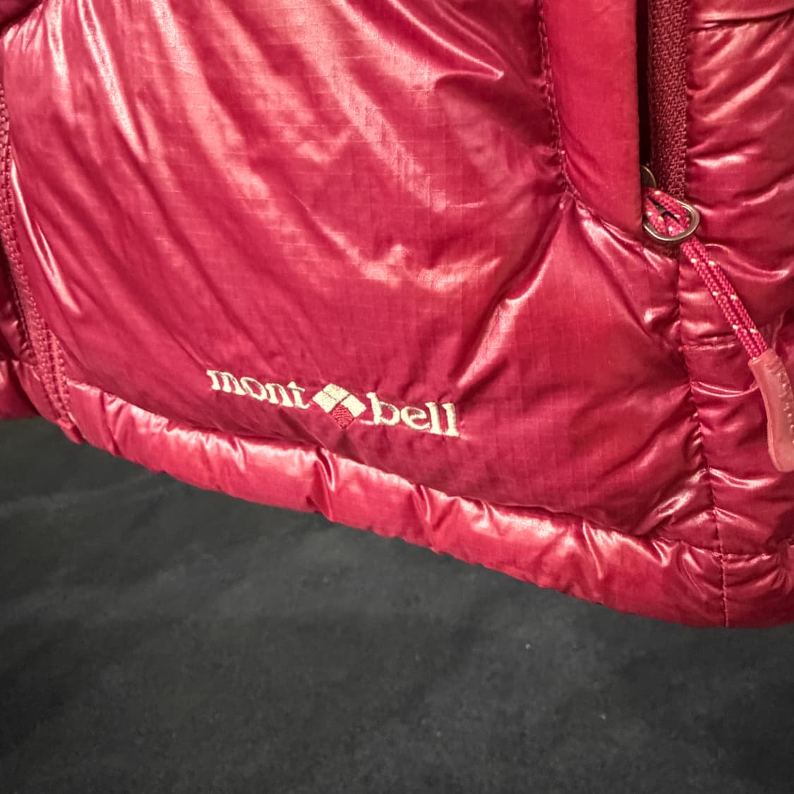 [S] 몽벨 구스다운 경량패딩  상품이미지5