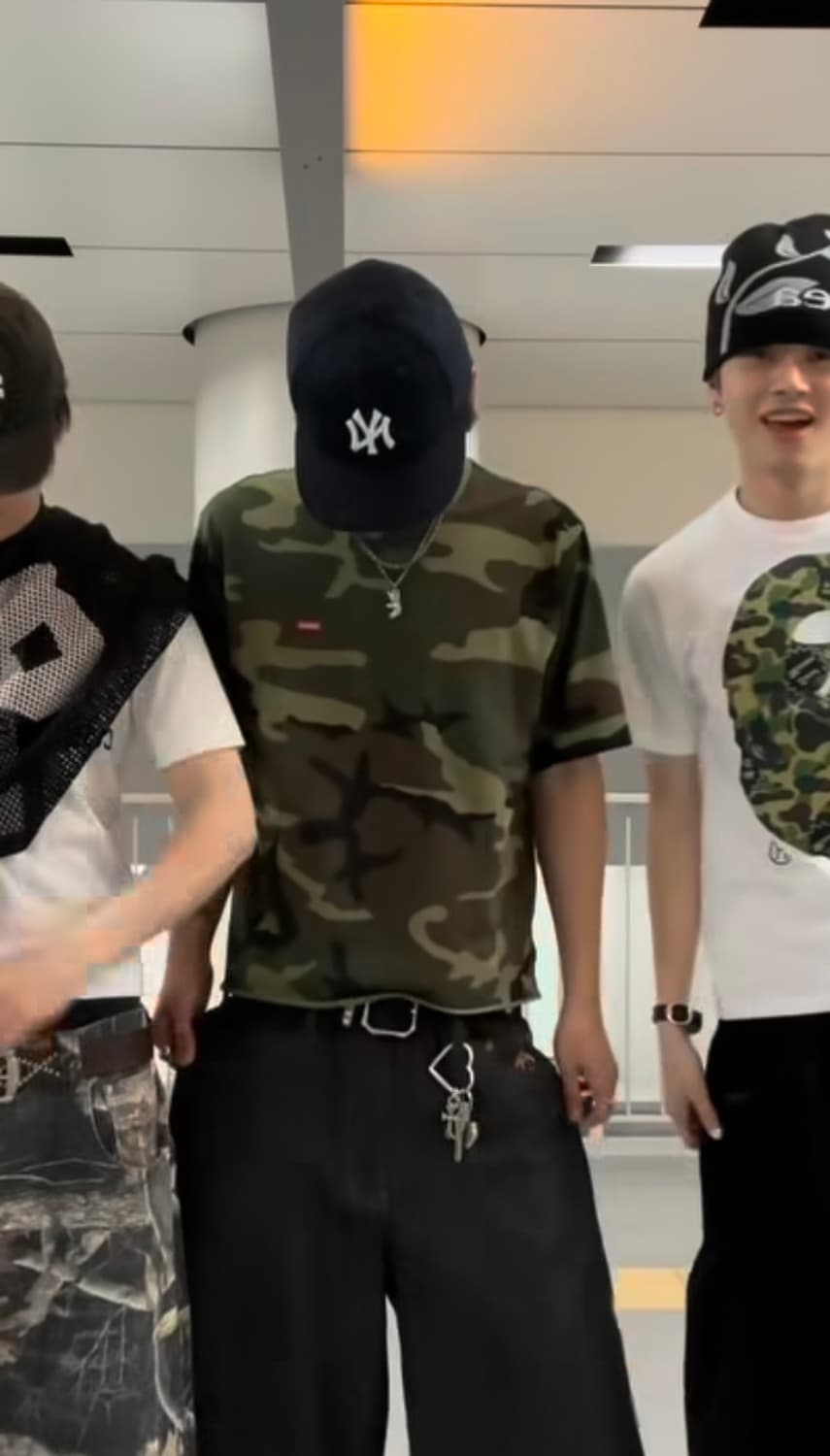 [크롭] 슈프림 스몰 박스로고 카모 티셔츠 25SS - M 상품이미지1