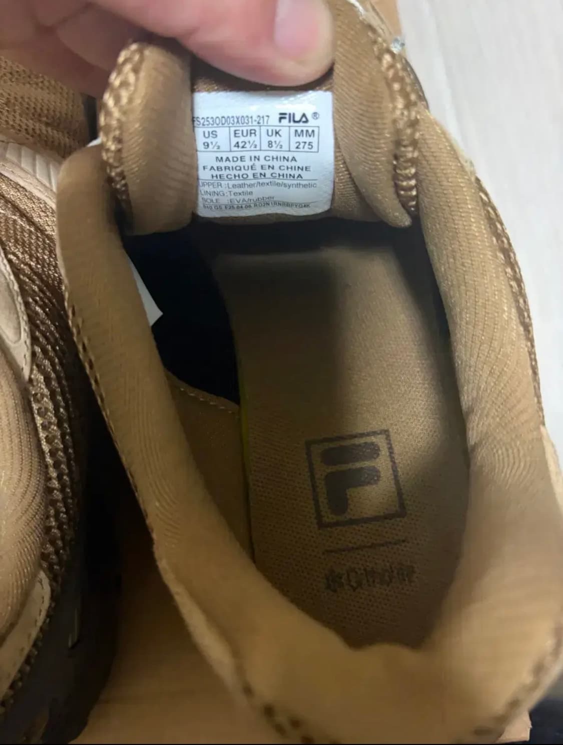 FILA 에샤페스니커즈/275/마지막가격 상품이미지5