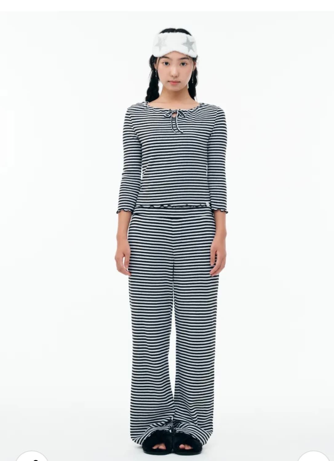 뚜오미오 POINTELLE PAJAMA 세트 판매 상품이미지1