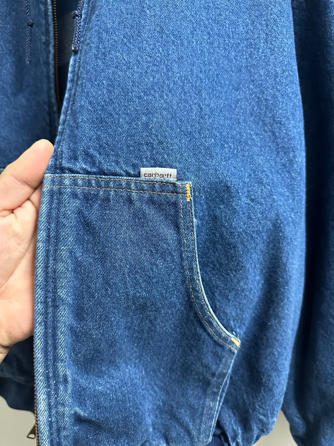 90s 칼하트 JF848 데님 액티브 자켓 (100~105) 상품이미지4