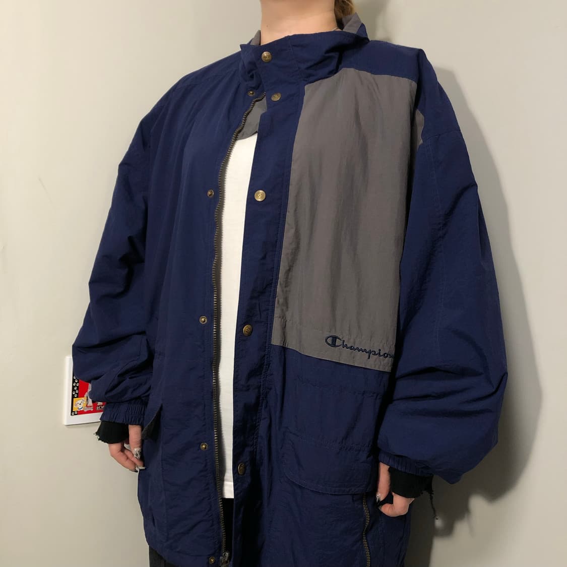 챔피언 일제 바람막이자켓  상품이미지3
