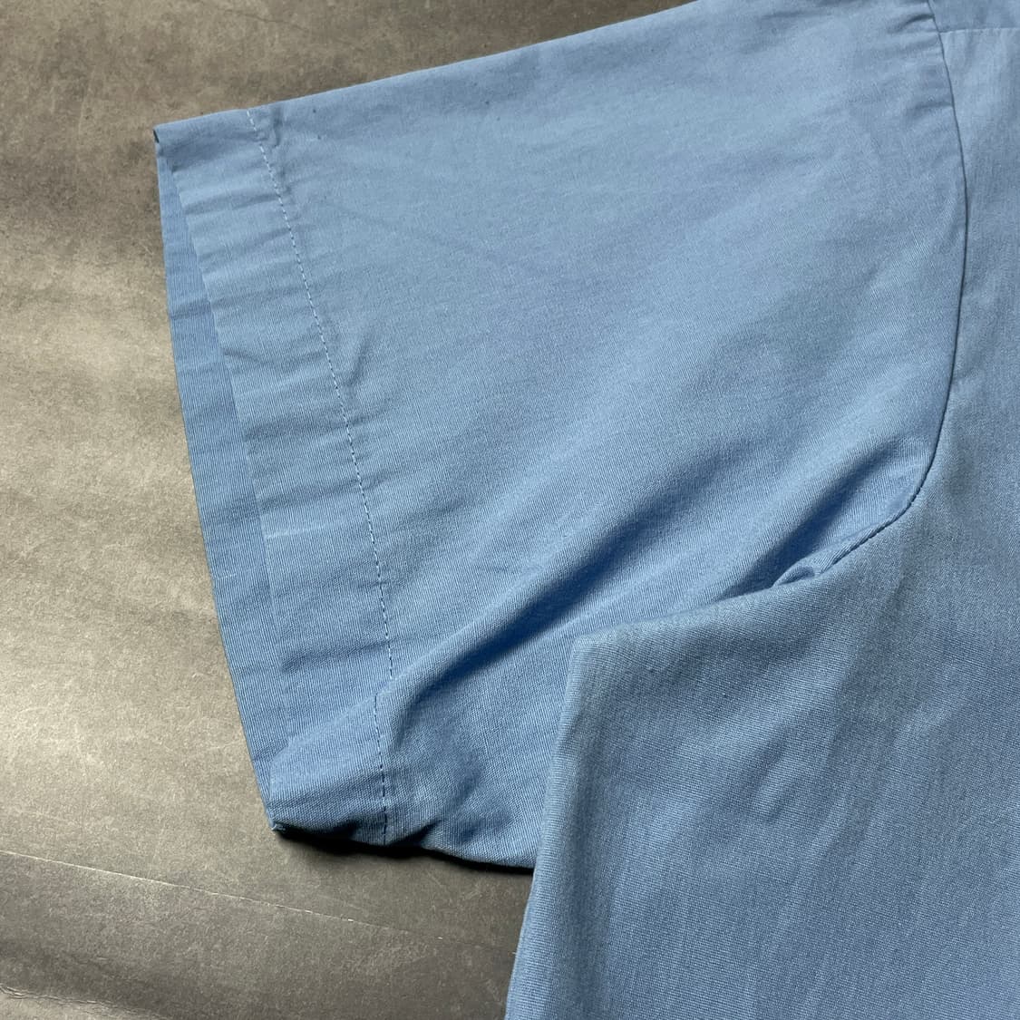 DICKIES 00s 디키즈 라이트블루 프린팅 반팔 워크셔츠 A01049 상품이미지6