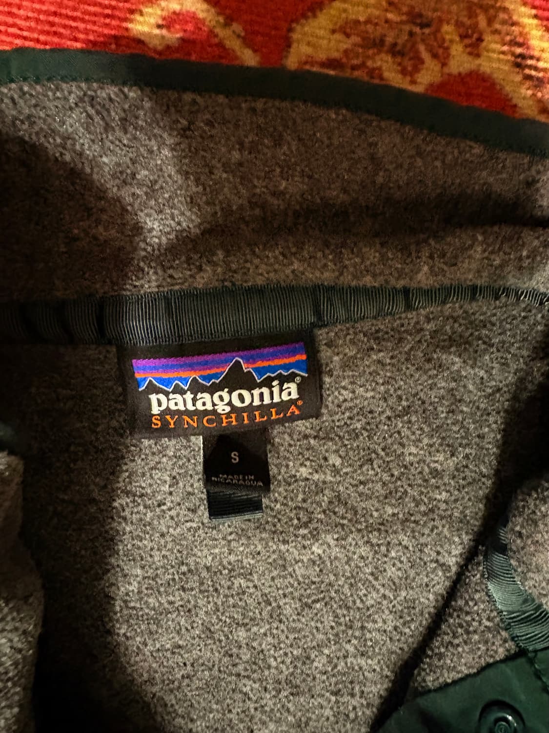 파타고니아 빈티지 신칠라 스냅 풀오버 상품이미지2