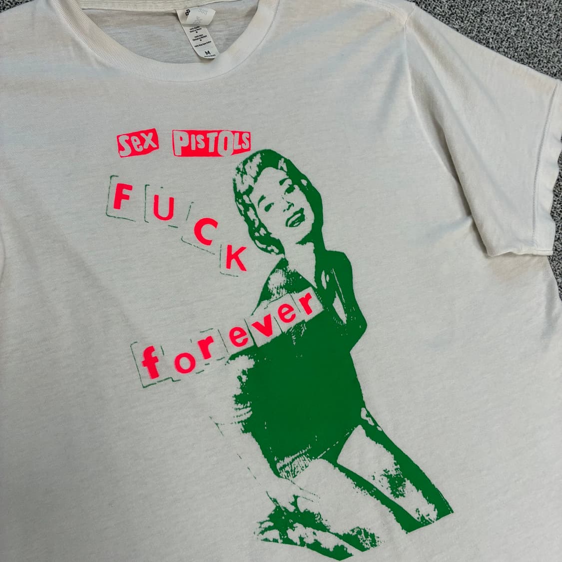 <마릴린 먼로 빈티지 반팔 티셔츠> No.1464 상품이미지7