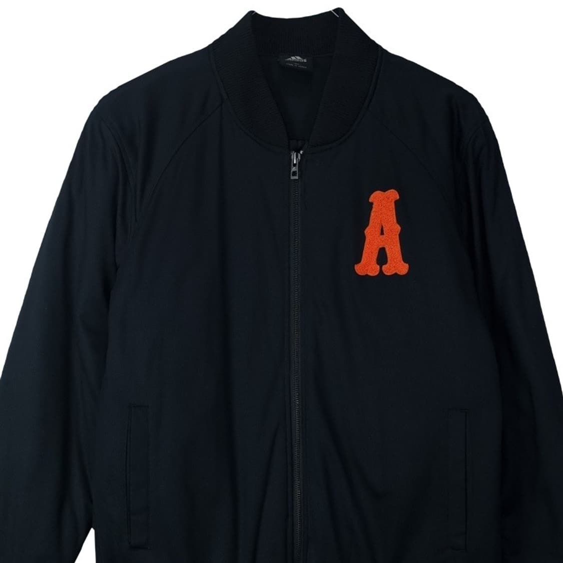 [아디다스] 뒷판 빅로고 블루종 자켓 블랙 M18417 상품이미지4