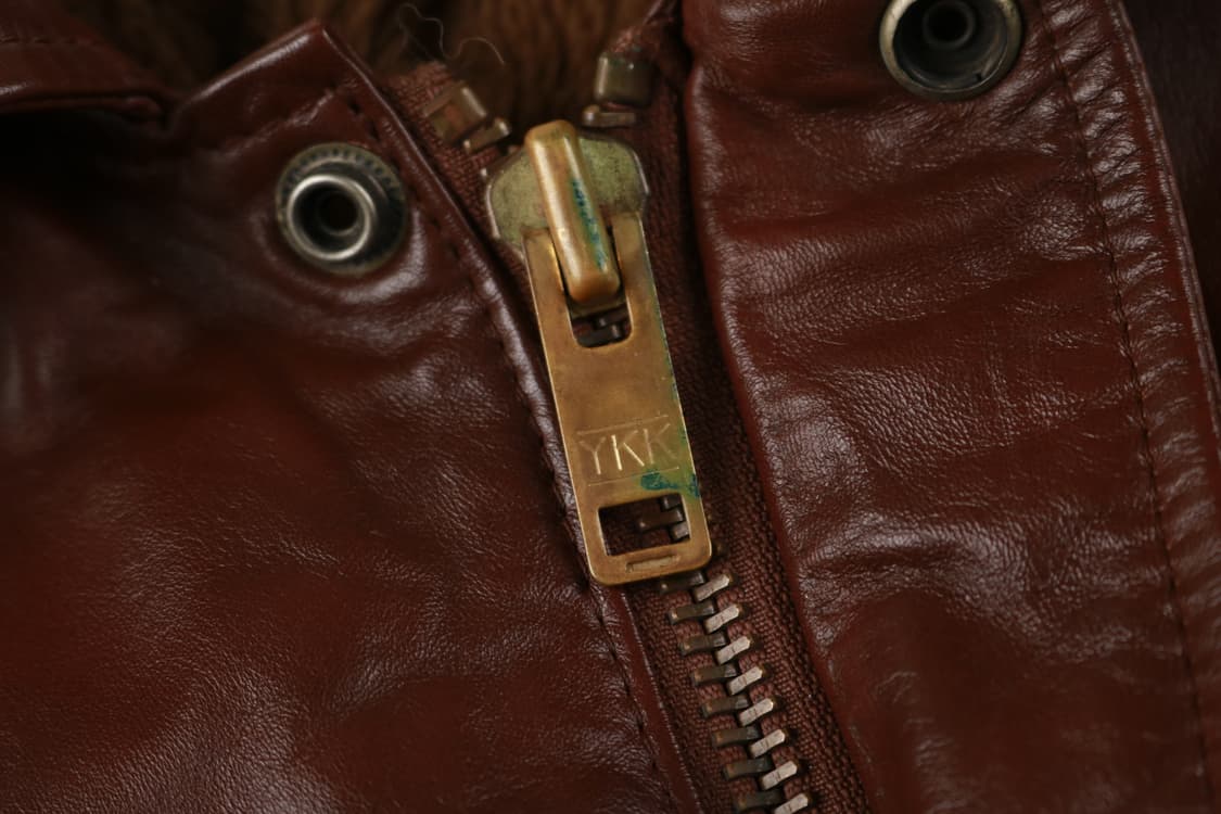 [L] 빈티지 소가죽 A-2 플라이트 자켓 상품이미지3