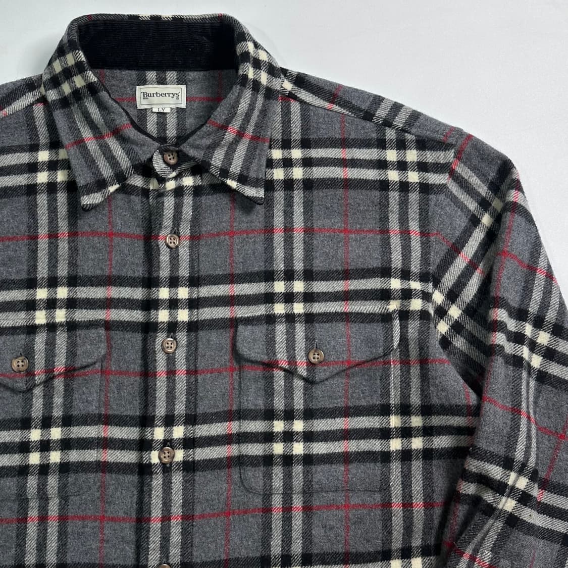 버버리 노바체크 울 셔츠  상품이미지3