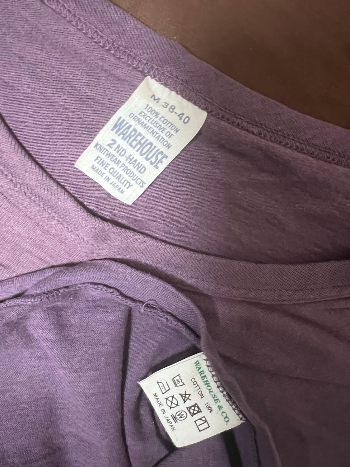 웨어하우스 2ND-HAND 4601 천축 계열 선페이드 워싱 상품이미지1