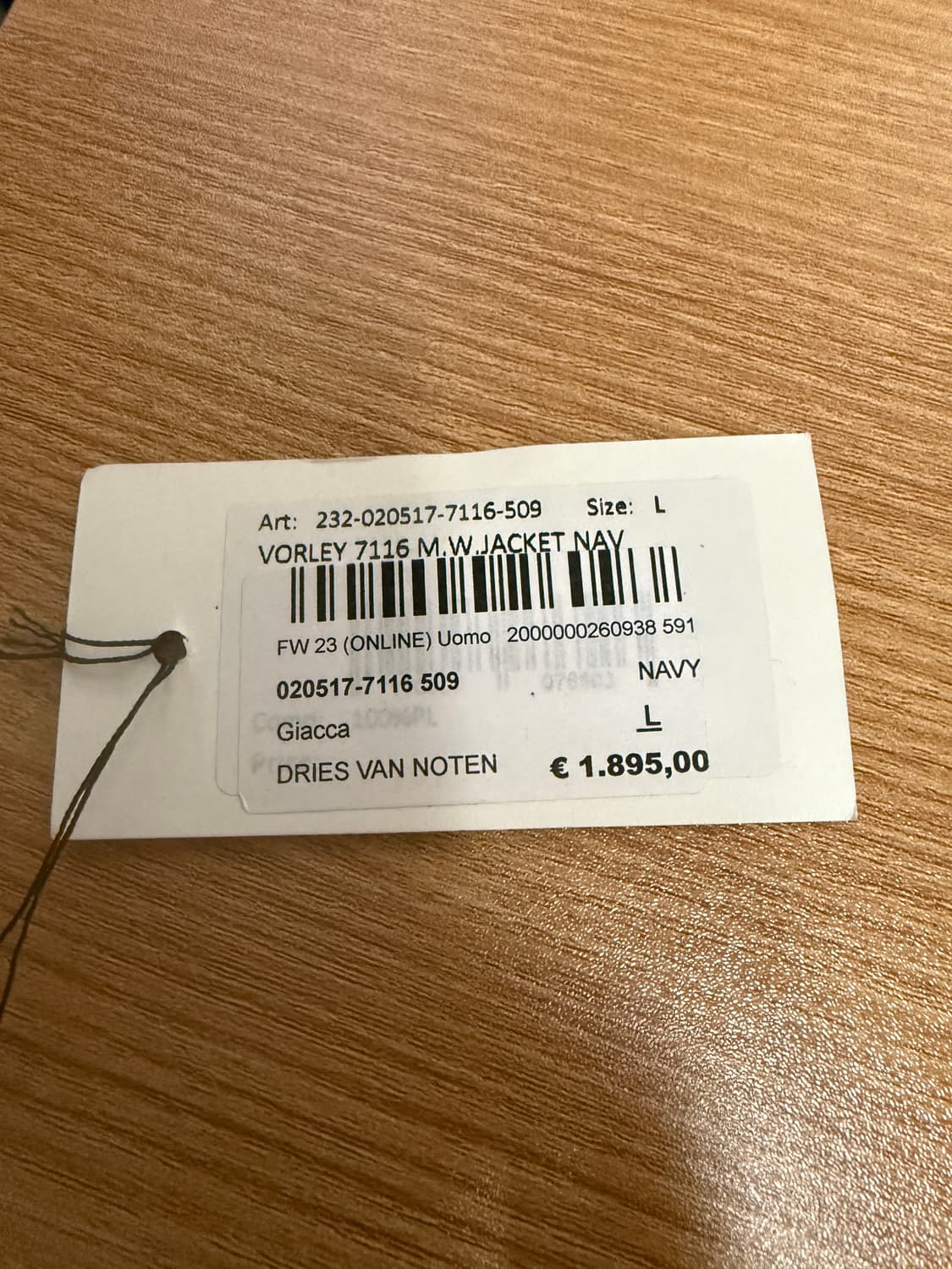 드리스반노튼 패딩 L 상품이미지6