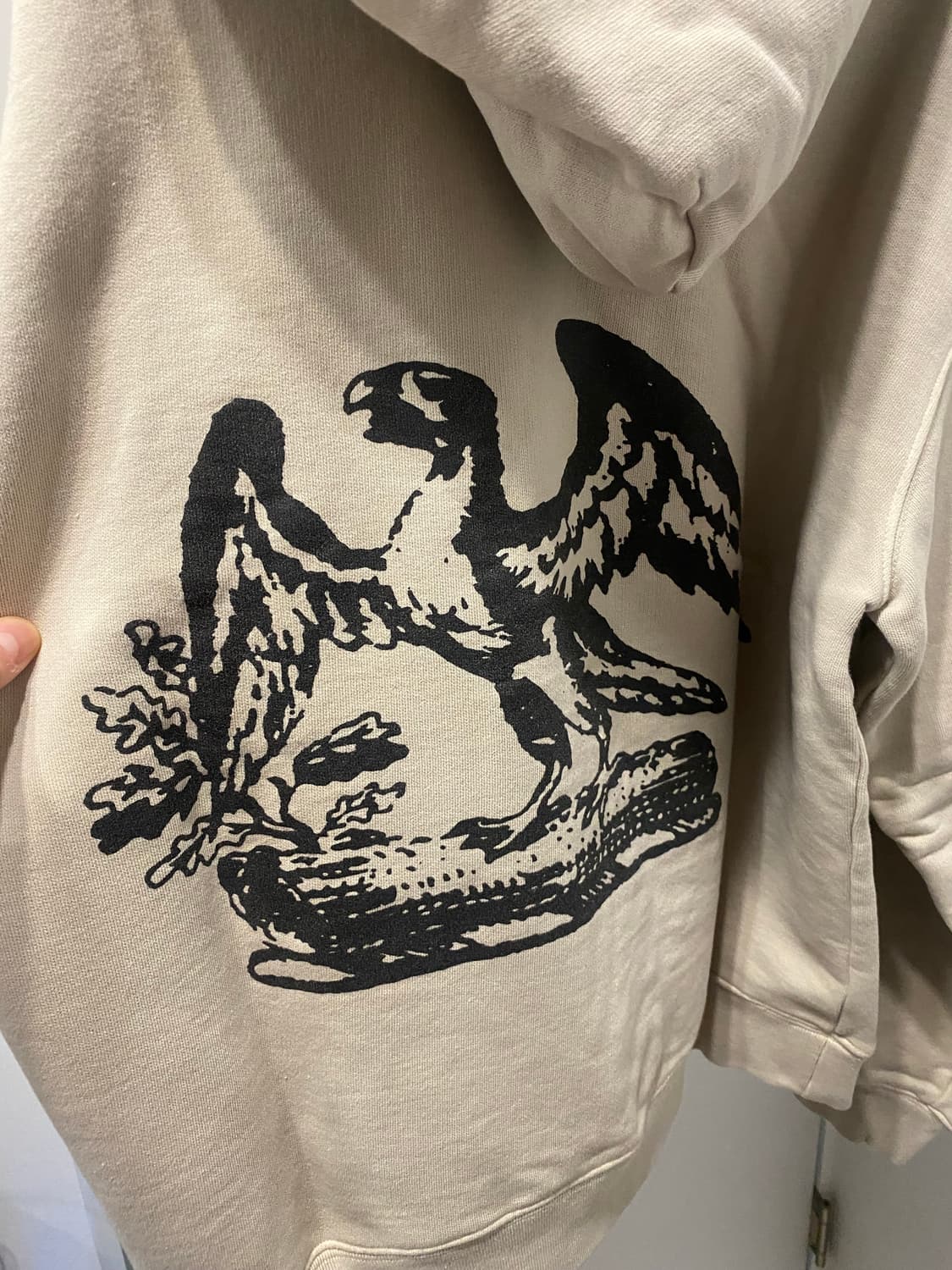 [m]이지 시즌5 독수리 후드 상품이미지5