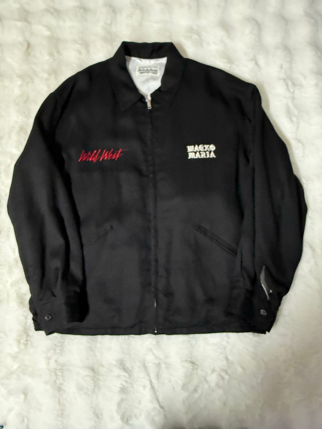 [L] 와코마리아 라이오셀 베트남 자켓 블랙 상품이미지1