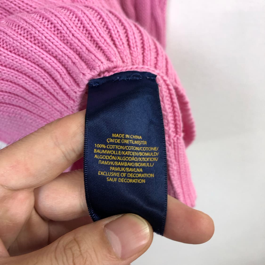 M 폴로 케이블 니트 상품이미지4