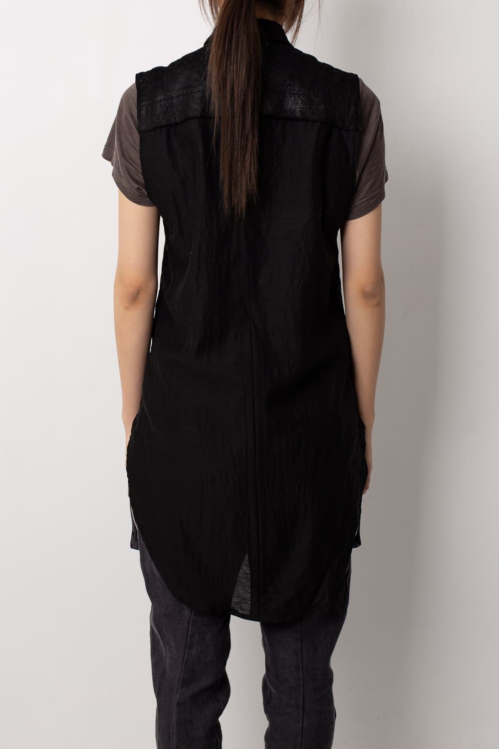 JULIUS COATED LAMB SKIN LONG SHIRTS VEST 상품이미지2