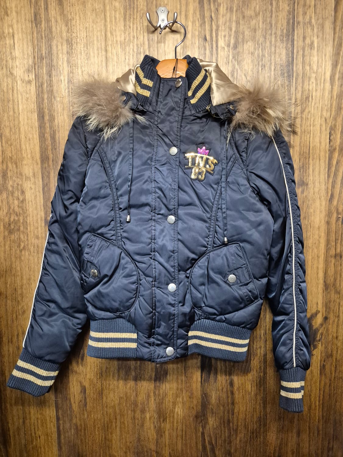 VINTAGE GOLD POINT FUR PADDING  상품이미지2