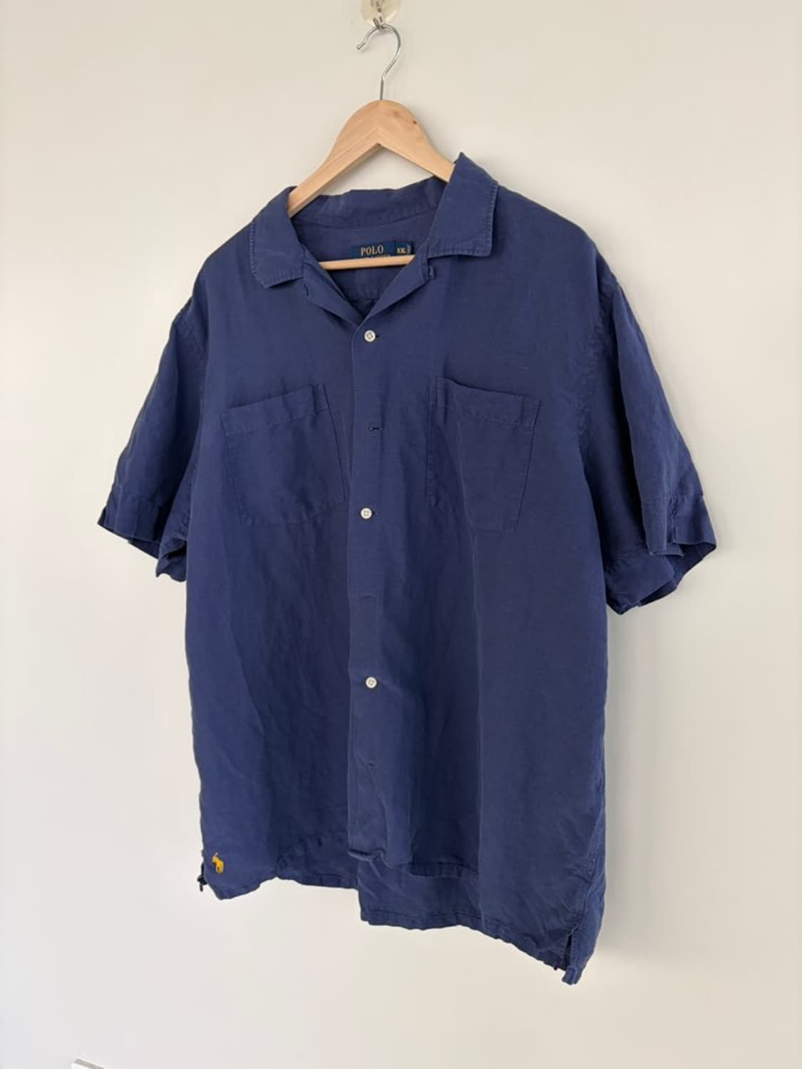 폴로 랄프로렌 반팔 린넨 실크 셔츠 상품이미지3