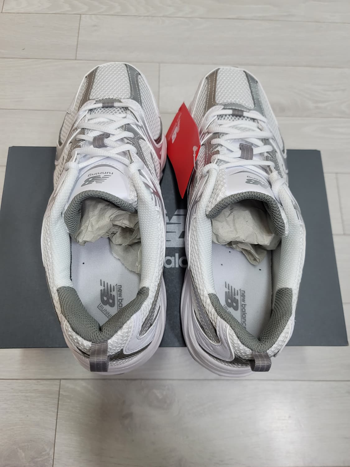 (270)뉴발란스 530 화이트 실버[대전 직거래도 가능] 상품이미지7