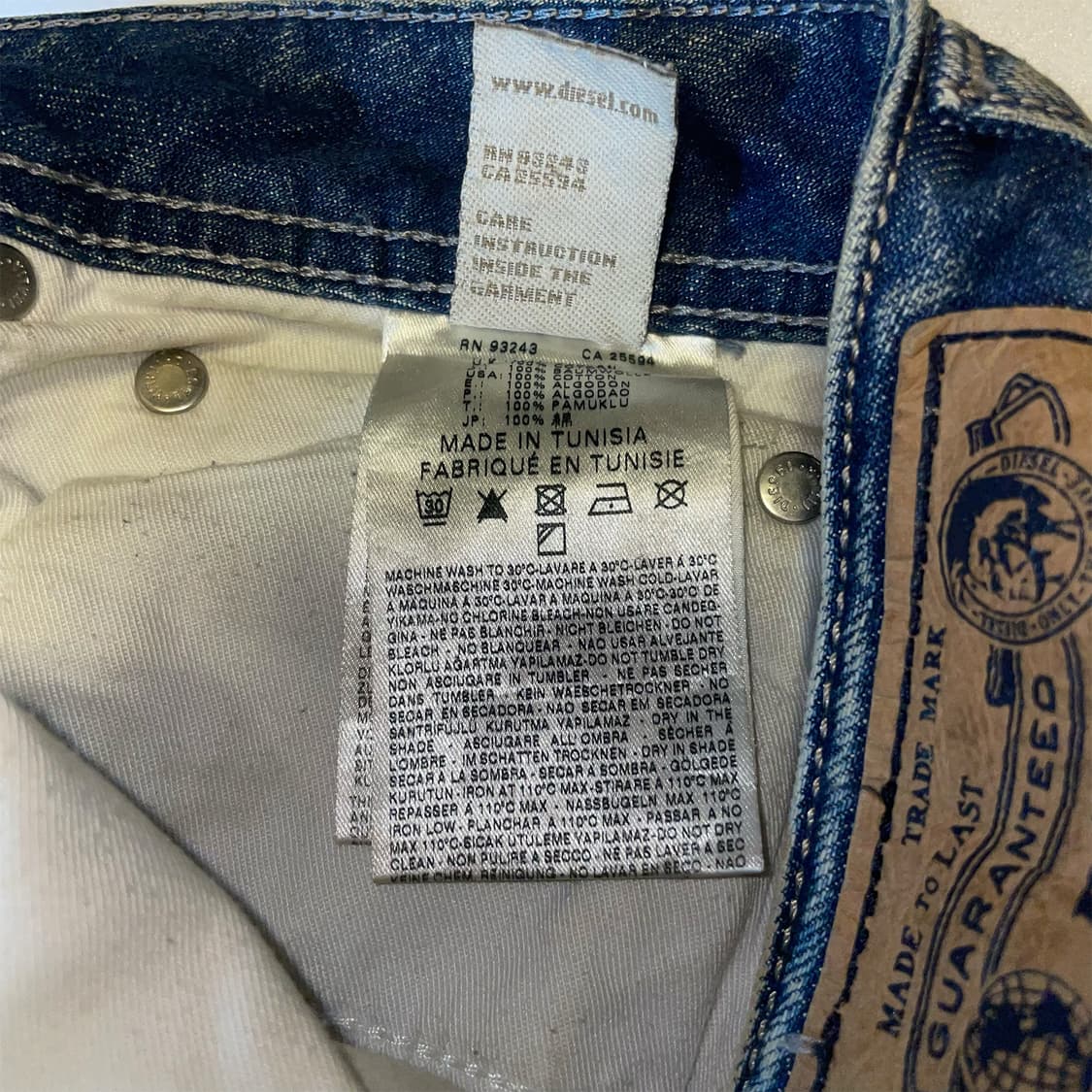 디젤 부츠컷 데님  상품이미지4