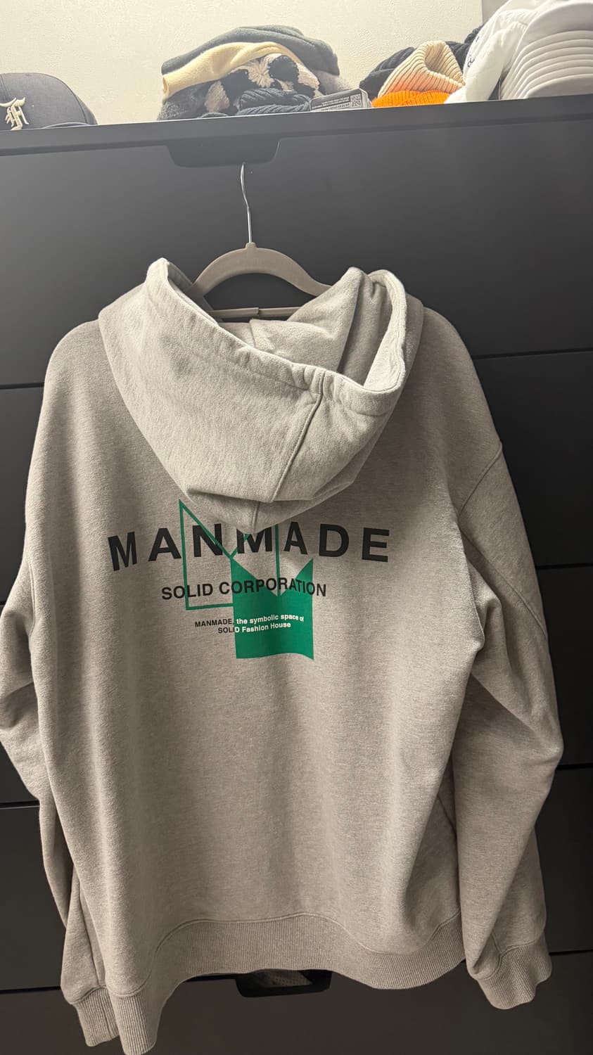 솔리드옴므 오버핏후드티 상품이미지2